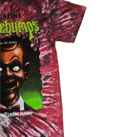 Goosebumps Night Of The Living Dummy Shirt Mens Large‎ Horror Graphic Tee Book - Picture 5 of 5